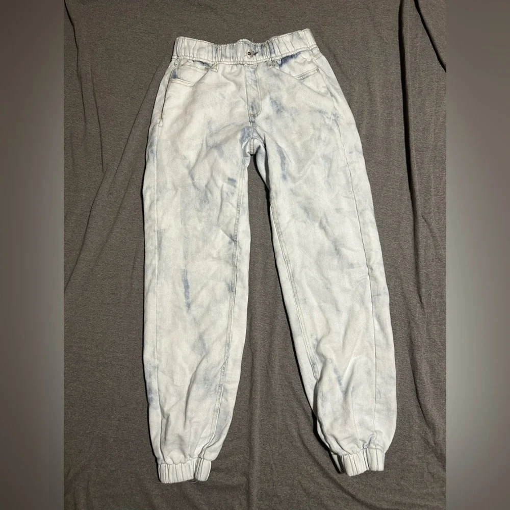 Rag & Bone Miramar Slip On Faux Jean Denim look Joggers size xxs Cotton - Picture 4 of 14